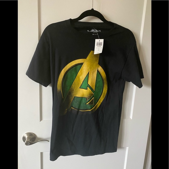 Nwt Avengers Logo Loki Shirt From Hot 